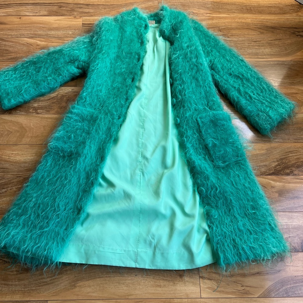 COAT Mohair With Wool Binder UNDER ROYAL PATRONAGE SCOTLAND - Picture 9 of 10
